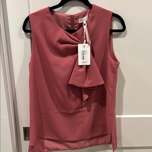 Ted Baker Elegant Pink Sleeveless Blouse